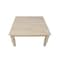 International Concepts Square Java  Coffee Table, 36 W, 36 L, 18 in H, Wood, Unfinished OT-60SC - alternate 5